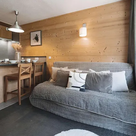 Cosy Pour 4 Pers. Avec Depart Aux Pieds, Proche Commodites Et Pistes - Fr-1-545-17 ヴァル・トランス